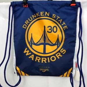 Spoofs “Drunken State Warriors” Drawstring Bag